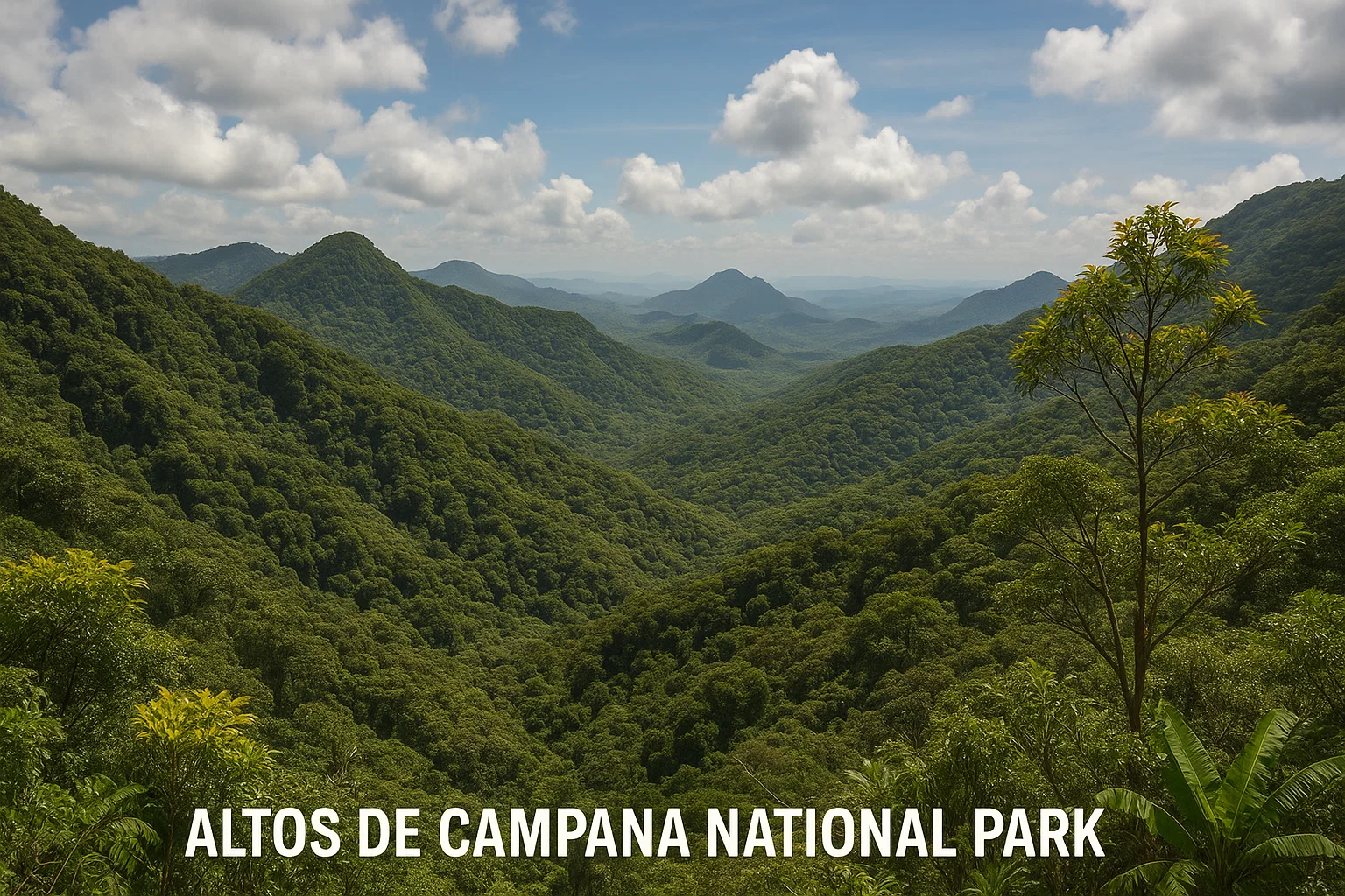 Parque Nacional Altos de Campana